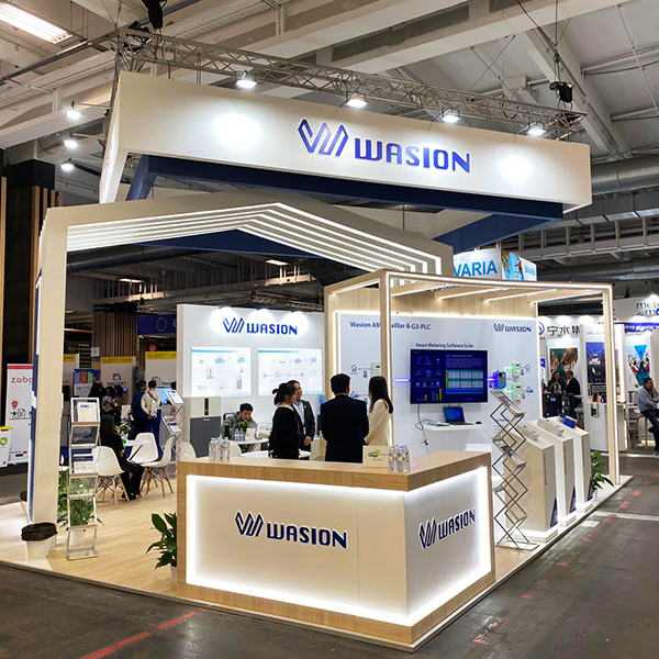 Wasion Group booth construction